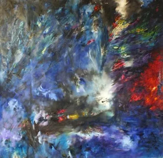 Bild: art place berlin – Forum für zeitgenössische Kunst zeigt: IL VENTO DEL NORD – Gemälde von Debora Fede