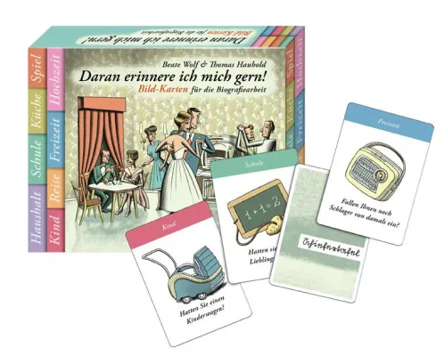 Bild: "Daran erinnere ich mich gern" - Bild-Karten für die Biografiearbeit