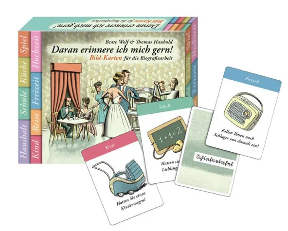 Bild: "Daran erinnere ich mich gern" - Bild-Karten für die Biografiearbeit