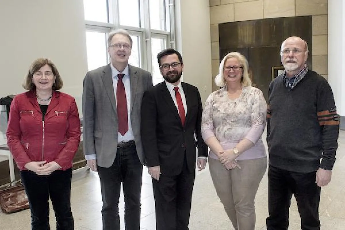 Foto v.l.n.r: Heike Looser, Harald Freter, Thomas Kutschaty, Birgit Lordick, Hennes Göers © BdB
