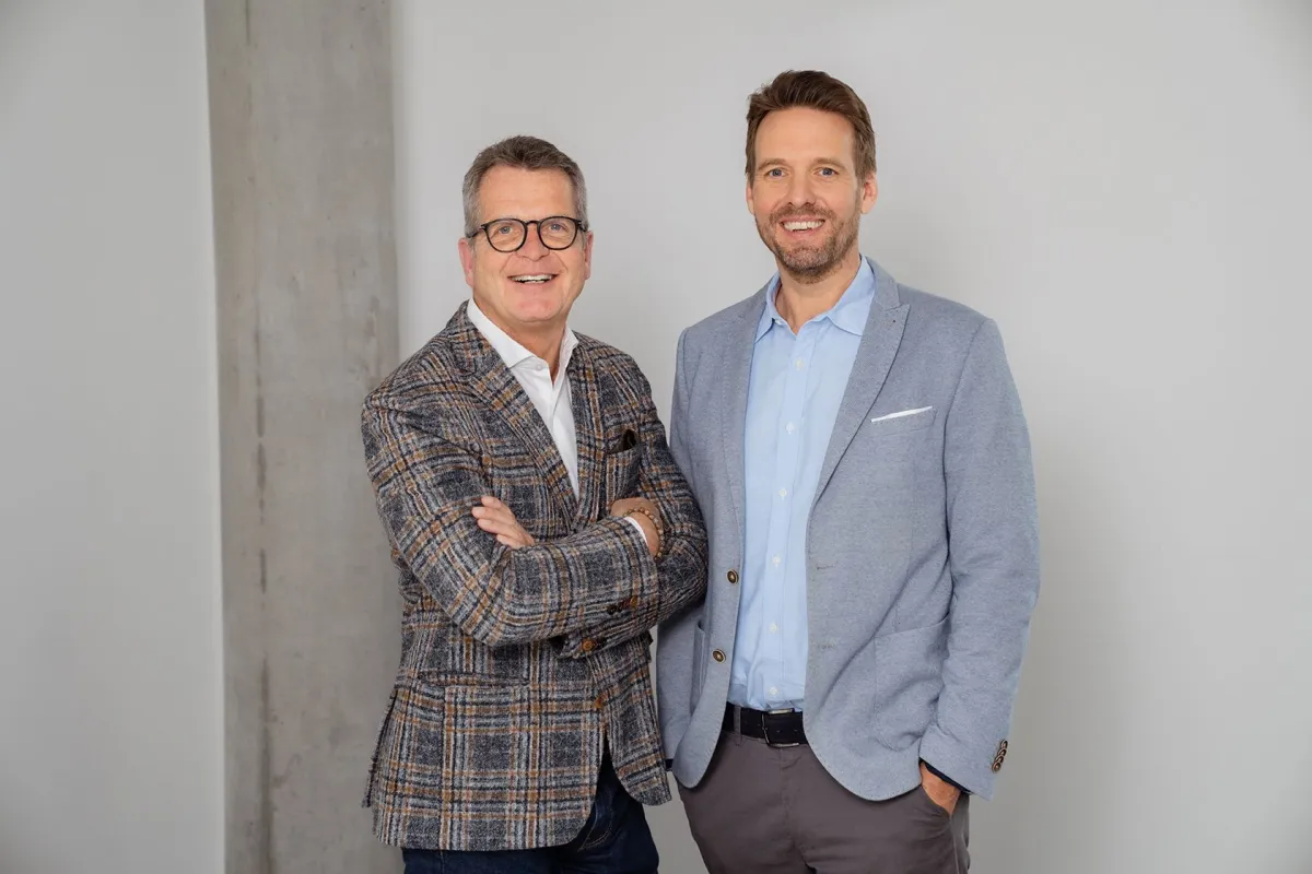 Stefan Vorndran und Philip Kneissler (© belmoto GmbH (Fotograf Jasper Ehrich) )