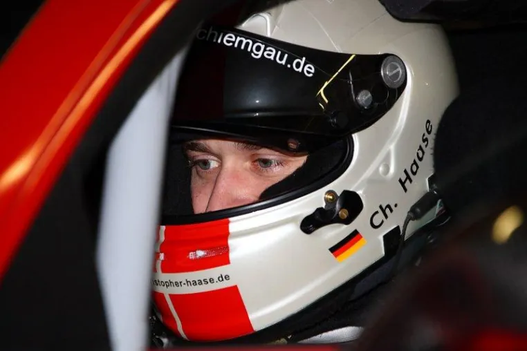 Bild: Christopher Haase mit Andreas Simonsen im ADAC GT Masters