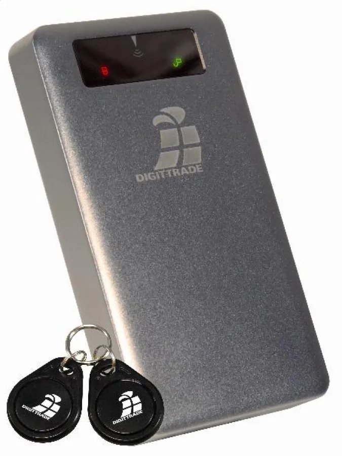 Testsieger: Die RFID-Security-Festplatte RS256 von DIGITTRADE