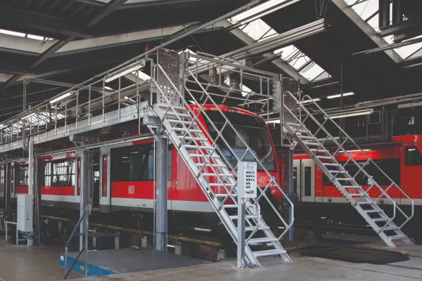 Effektivität und Arbeitssicherheit bei Wartung und Produktion von Nutzfahrzeugen Bild: Effektivität und Arbeitssicherheit bei Wartung und Produktion von Nutzfahrzeugen