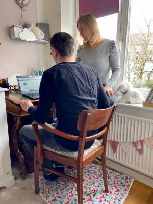 Bild: Hilfe aus dem Kinderzimmer für von Corona bedrohte Selbständige
