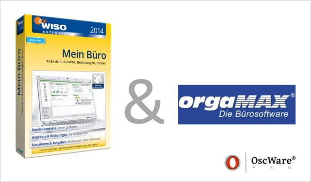 Bild: Ausgereifte Schnittstellenlösungen für WISO Mein Büro und orgaMAX