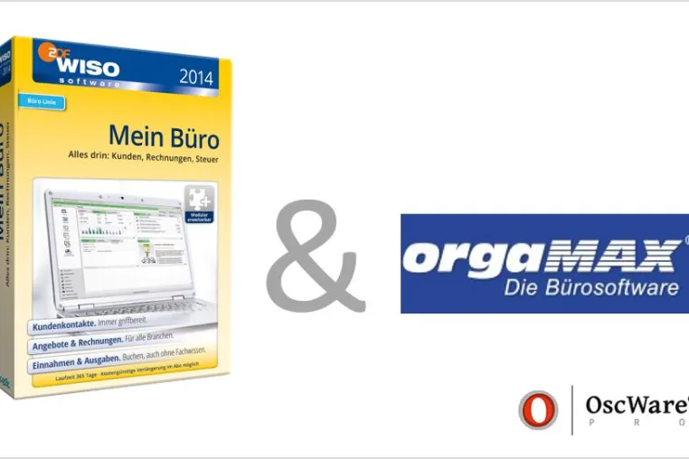 Bild: Ausgereifte Schnittstellenlösungen für WISO Mein Büro und orgaMAX