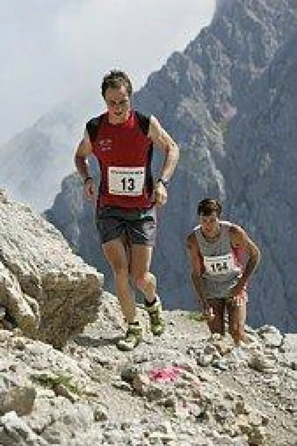 Beim Karwendel Berglauf läuft die Königsklasse dieser Disziplin