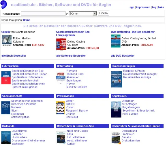 Bild: nautibuch.de - Neuer Online-Shop für Segler