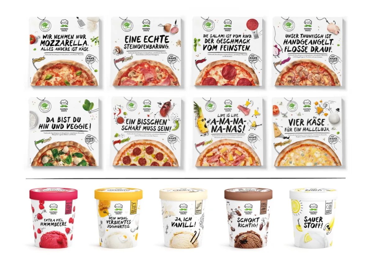 Pizzen und Eis von Gustavo Gusto in Premium-Qulität (© Gustavo Gusto)
