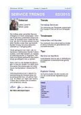 Bild: Vernetzung im Service – Aktuelle Ausgabe des Newsletter SERVICE TRENDS jetzt erhältlich