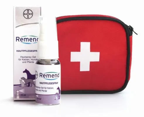 Bild: Gut gerüstet durch den Sommer: Remend® Pflegeserie verlost Erste-Hilfe-Sets für Hunde