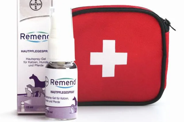 Gut gerüstet durch den Sommer: Remend® Pflegeserie verlost Erste-Hilfe-Sets für Hunde Bild: Gut gerüstet durch den Sommer: Remend® Pflegeserie verlost Erste-Hilfe-Sets für Hunde