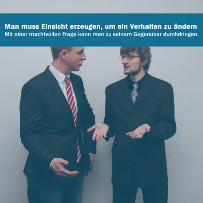 Bild: Einsicht erzeugen in einem Veränderungsprozess