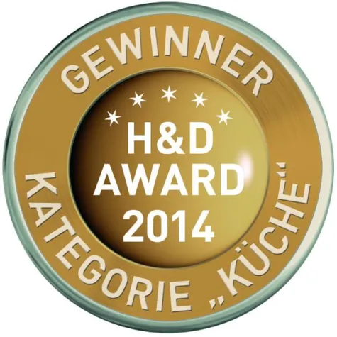Bild: Mit Glück auf zum Sieg – Küppersbusch gewann den „HOTEL&DESIGN-Award“ 2014 in Wien