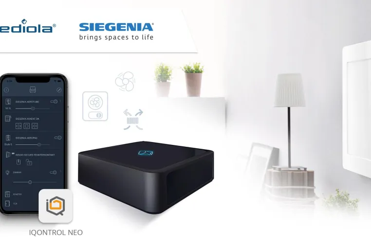 Bild: mediola und SIEGENIA arbeiten gemeinsam am Smart Living von morgen