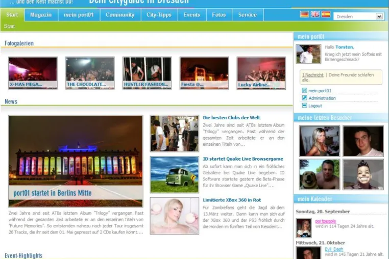 Bild: port01 im Sommer - Redesign Website / Start TV-Kampagne / Auflagenrekord in IVW II/2009 / neue Regionalausgaben