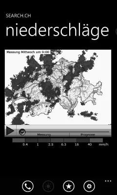 Die search.ch-App für Windows Phone 7 ist erhältlich Bild: Die search.ch-App für Windows Phone 7 ist erhältlich