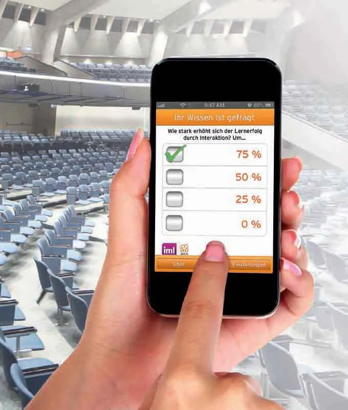 „Join In“-App von IML (Foto: IML Interactive GmbH)