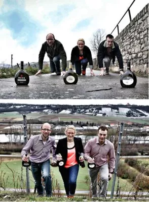 Bild: Jungwinzer aus Franken wagen sich auf internationales Plateau