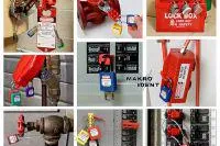 Lockout-Tagout Sicherheitsschlösser mit Schließzwang Bild: Lockout-Tagout Sicherheitsschlösser mit Schließzwang