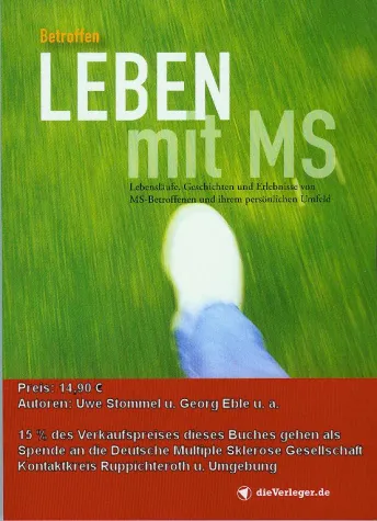 Bild: Neues Buch über Multiple Sklerose - Titel: Betroffen - Leben mit MS