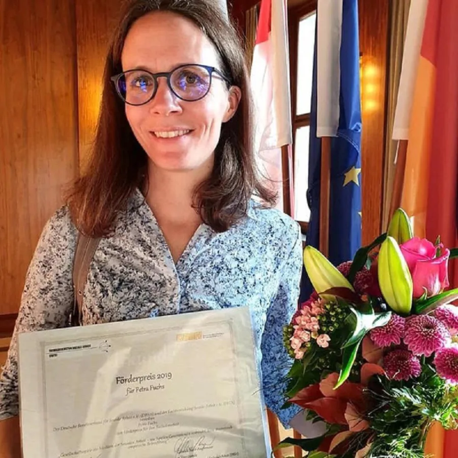 Förderpreisträgerin Petra Fuchs - Fotos: Hochschule Fulda