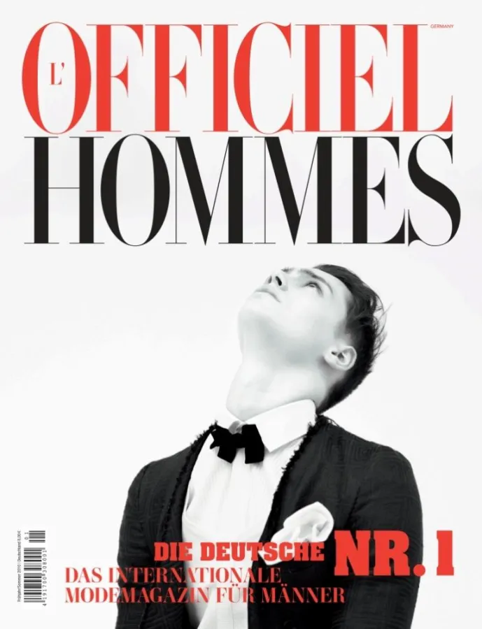 L`Officiel Hommes Germany? Zum ersten Mal in Deutschland zeigt das Magazin die Highlights der Modesaison auf 284 Seiten.