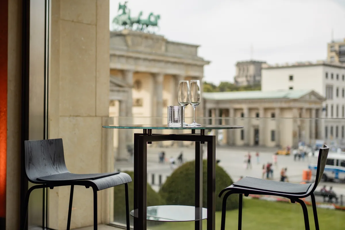 Der Raum Quadriga in der AXICA Eventlocation direkt am Brandenburger Tor (© AXICA/Johannes Jost)