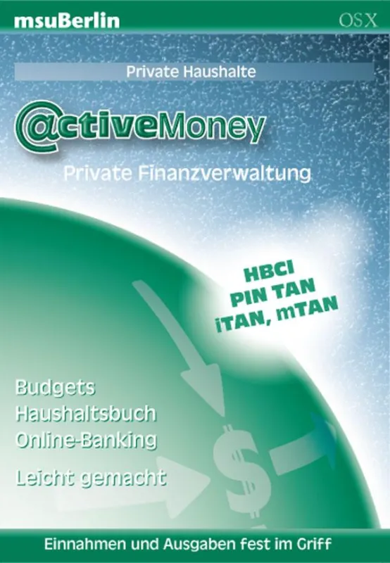 activeMoney Haushaltsbuch Online-Banlink Mac