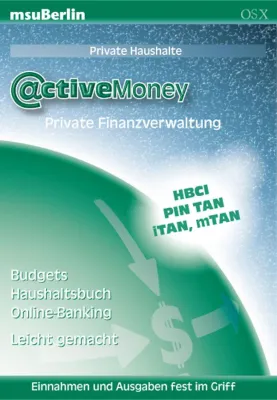 Bild: activeMoney - Haushaltsbuch und Online-Banking für den Mac