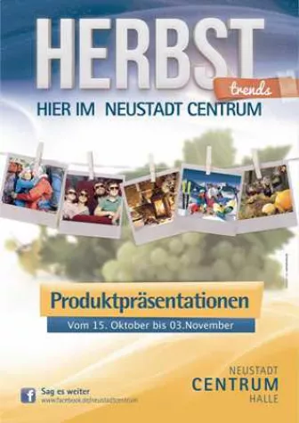 Bild: Produktpräsentation der neuen Herbsttrends