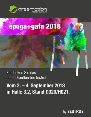 spoga+gafa 2018: Das neue Draußen Bild: spoga+gafa 2018: Das neue Draußen