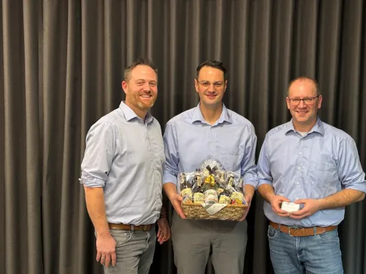 Nabenhauer GmbH & Co. KG setzt künftig auf dreiköpfige Geschäftsleitung Bild: Nabenhauer GmbH & Co. KG setzt künftig auf dreiköpfige Geschäftsleitung