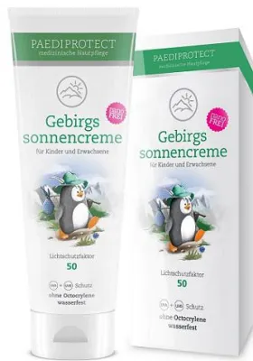 Bild: Innovative Sonnenschutzcreme, für Kinder und Erwachsene - Optimal für jede Wanderung
