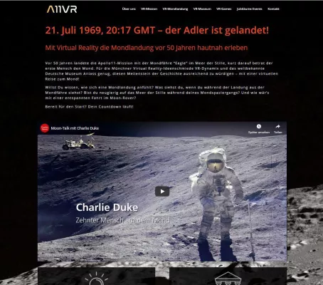 Bild: Faszination Raumfahrt virtuell erleben: Das Deutsche Museum und VR-Dynamix feiern 50 Jahre Mondlandung