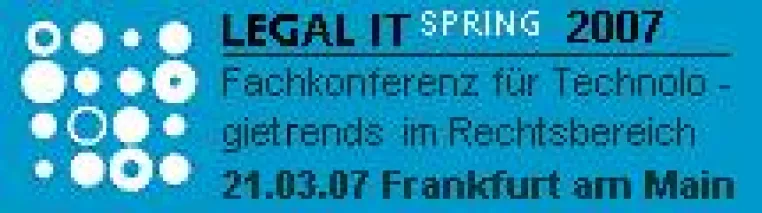 Erster \"Legal IT Spring\" am 21.03. in Frankfurt Bild: Erster \"Legal IT Spring\" am 21.03. in Frankfurt
