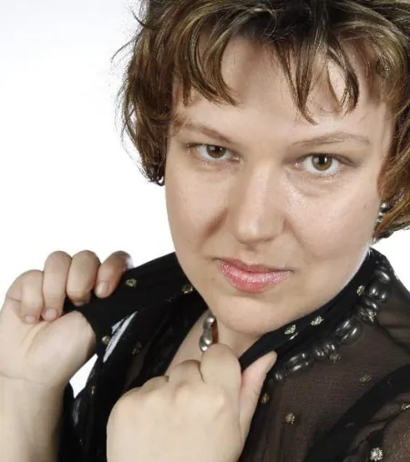Marion Faber und ihr großes Vorbild Bild: Marion Faber und ihr großes Vorbild