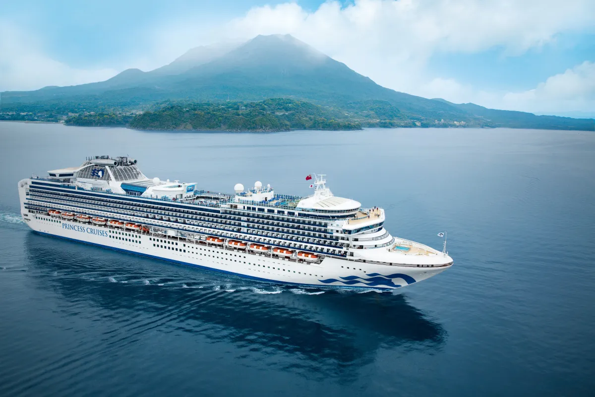 Princess Cruises ist 2027 in japanischen Gewässern stark vertreten.  (© Foto: Princess Cruises)