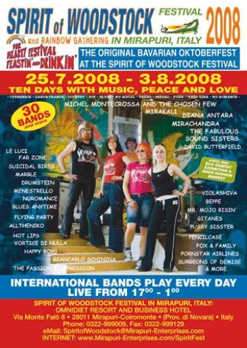 Bild: Spirit of Woodstock Festival - das europäische Top-Musikfestival in Mirapuri