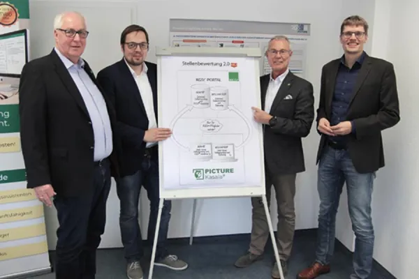 Bild: PICTURE und KGSt schließen Vertrag zur Zusammenarbeit im Bereich Stellenbewertungen