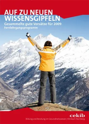 Bild: „Auf zu neuen Wissensgipfeln“ - cekib läutet die Buchungsphase für die Fernlehrgänge 2009 ein