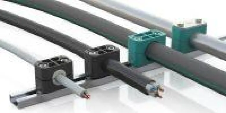 Bild: Stauff erweitert sein modulares System zur Befestigung von Leitungen aller Art