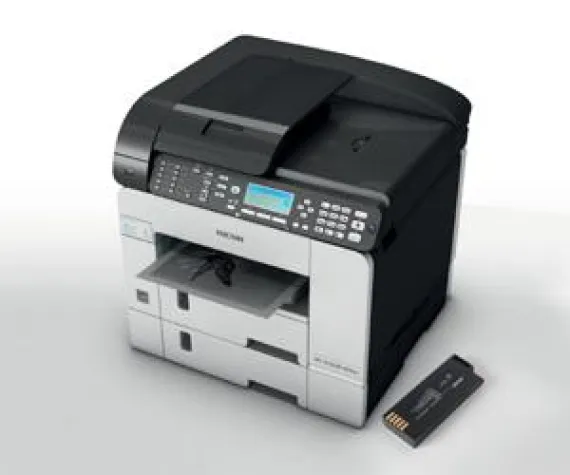 Bild: Ricoh präsentiert das erste akkubetriebene GelJet-Multifunktionssystem SG 3120B SFNw