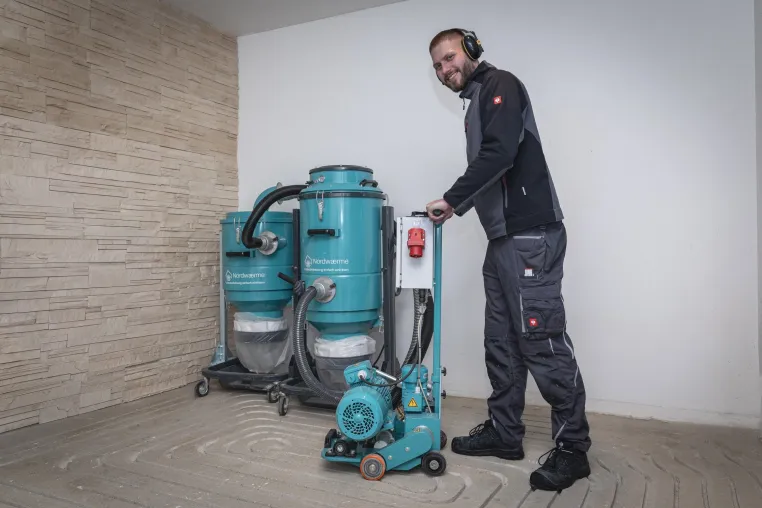 Bild: Präzisions-Power für warme Füße: Nordwærme auf den Altbautagen Bremen