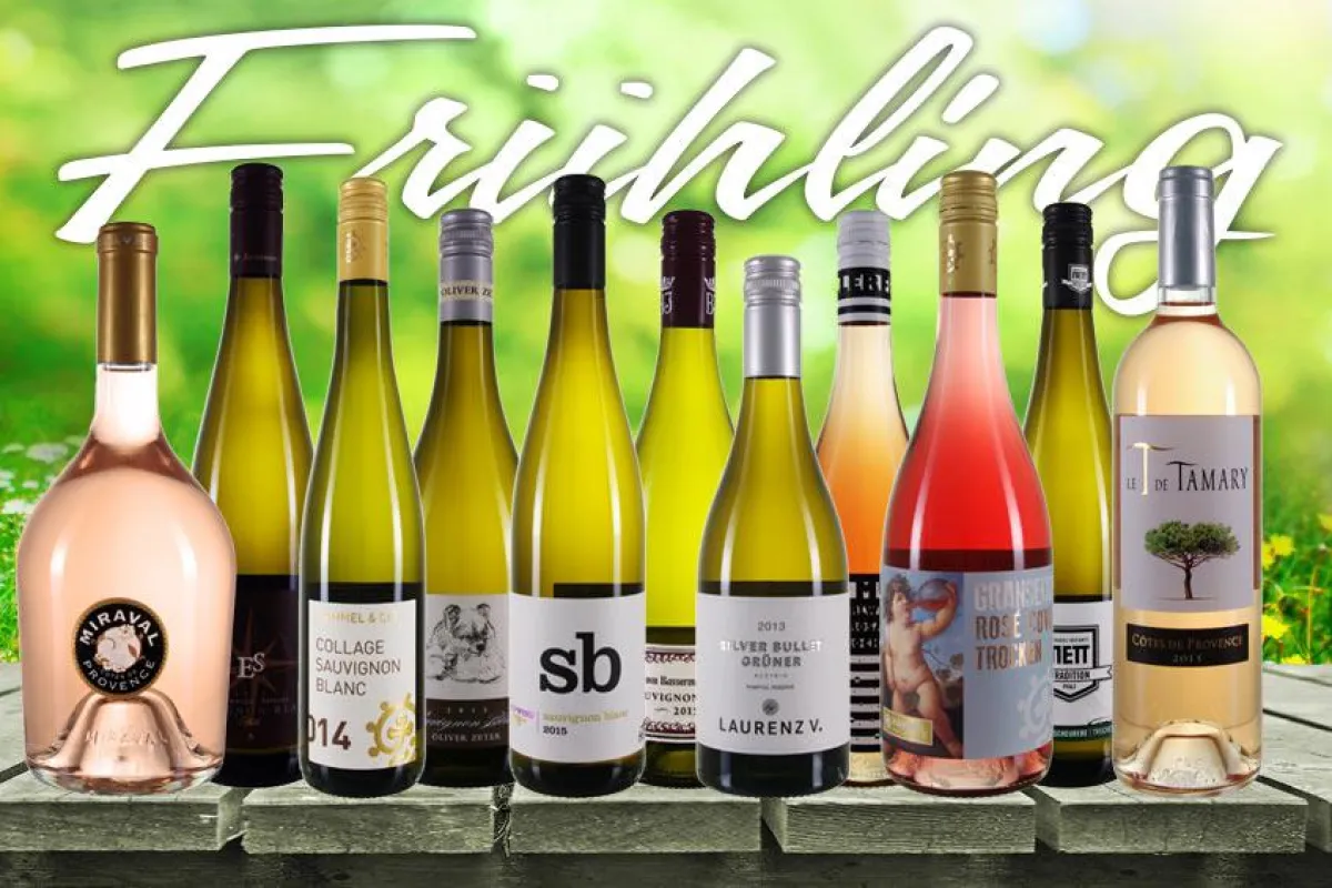 Mit Wein in den Frühling