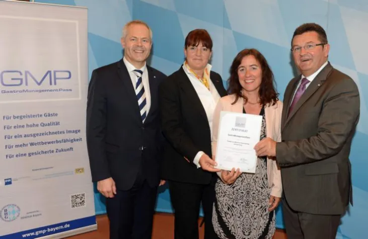 Bild: Auszeichnung: GastroManagementPass garantiert Hygiene- und Qualitätsstandards