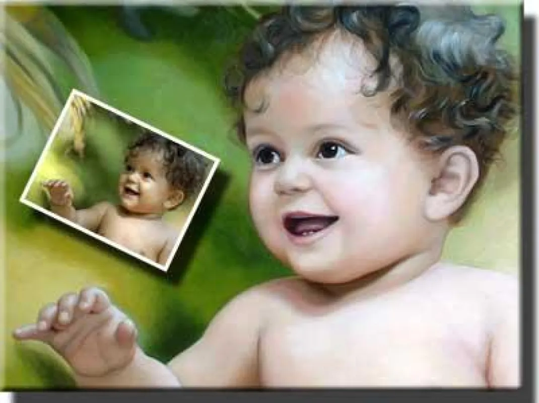 Kinder Portrait malen lassen