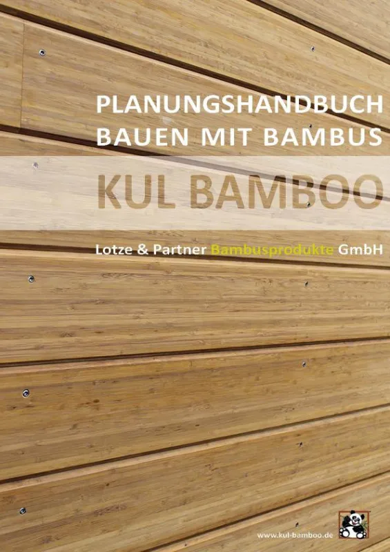 Planungshandbuch Bauen mit Bambus