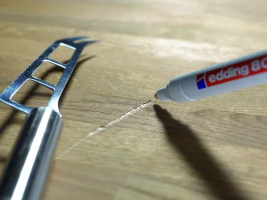 Bild: edding sagt Kratzern den Kampf an